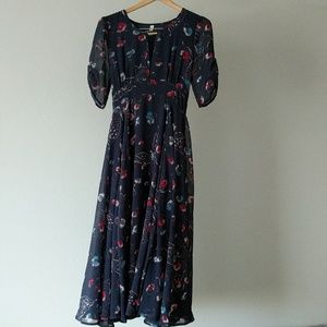 Free People floral dress, never worn!